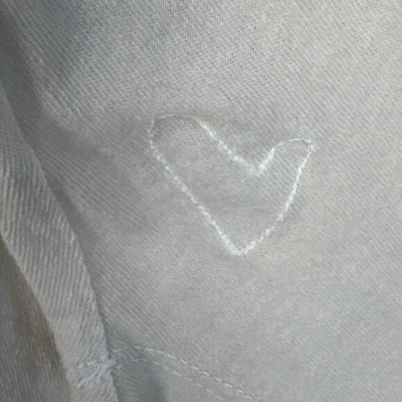 Frank & Eileen tee lab Womens Muscle Tee Hi Low Hem Vintage White Size XS NWOT - Picture 7 of 9